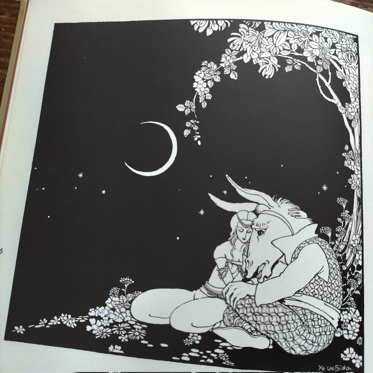 夏至の日なので内田善美さんの「夏の夜の夢」からモノクロの美しい