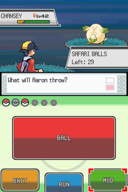 Third shiny for #SafariWeek2025 is a Chansey in SoulSilver after 2,640 REs! Unfortunately, she shook 3 times then left...