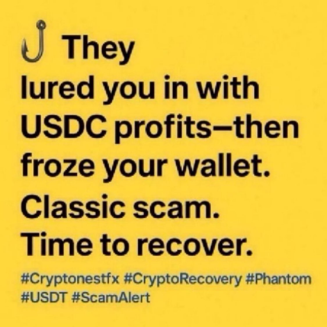 __Rexxie's tweet photo. 🚨 Scam Alert!
Platforms such as #Coinsfox, #TreasureNFT, and #HahmWorld are involved in crypto theft and blocking withdrawals.

📩 If you’re impacted, don’t wait — message now for reliable recovery assistance.

#CryptoScam #CryptoRecovery #DigitalFraud #Exantb #Exviptbe #ETH https://t.co/5vn19jmtOo