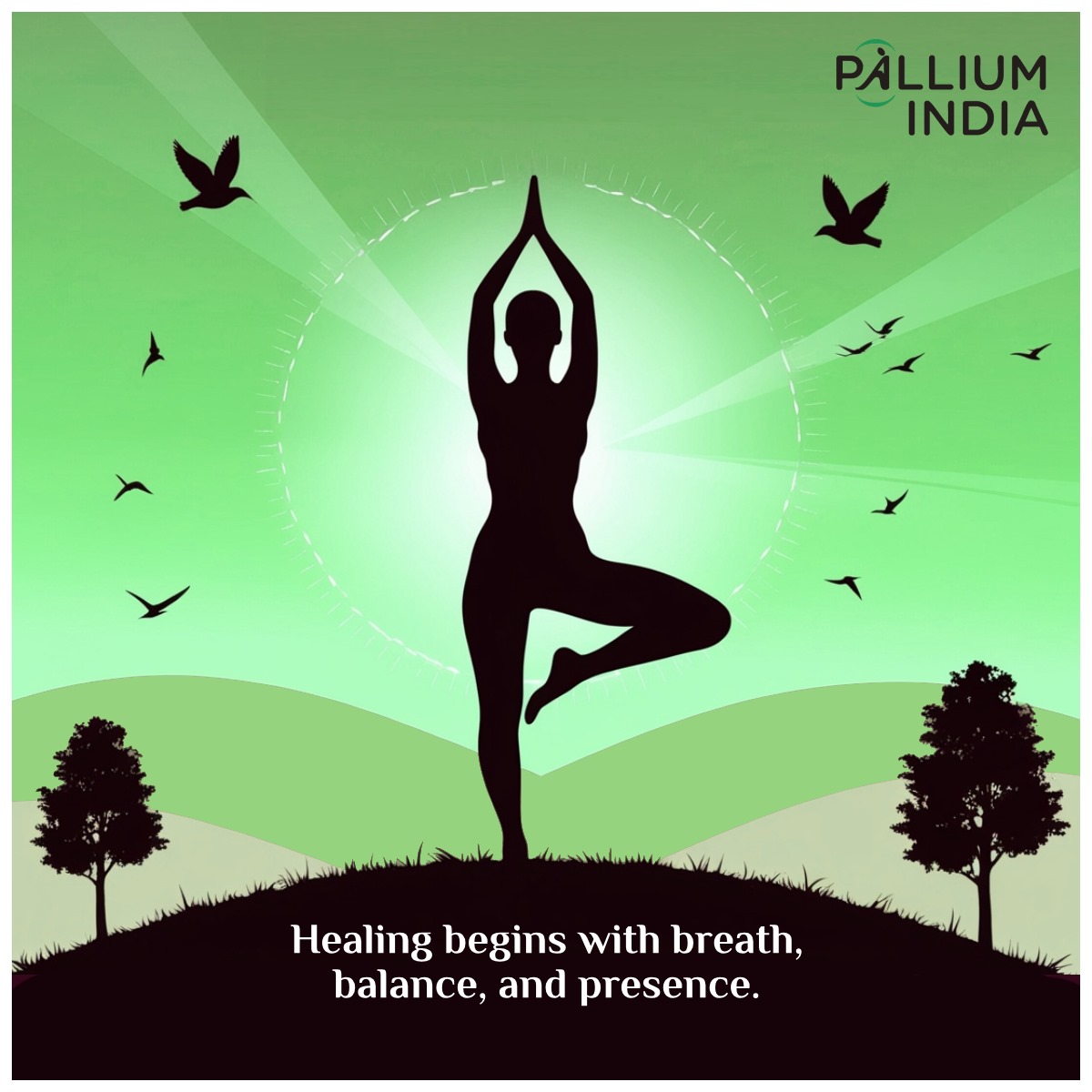 This International Yoga Day, let’s remember: healing begins with breath, balance, and presence — within ourselves and in the care we offer others.   

#PalliumIndia #InternationalYogaDay #CareWithCompassion #PalliativeCare