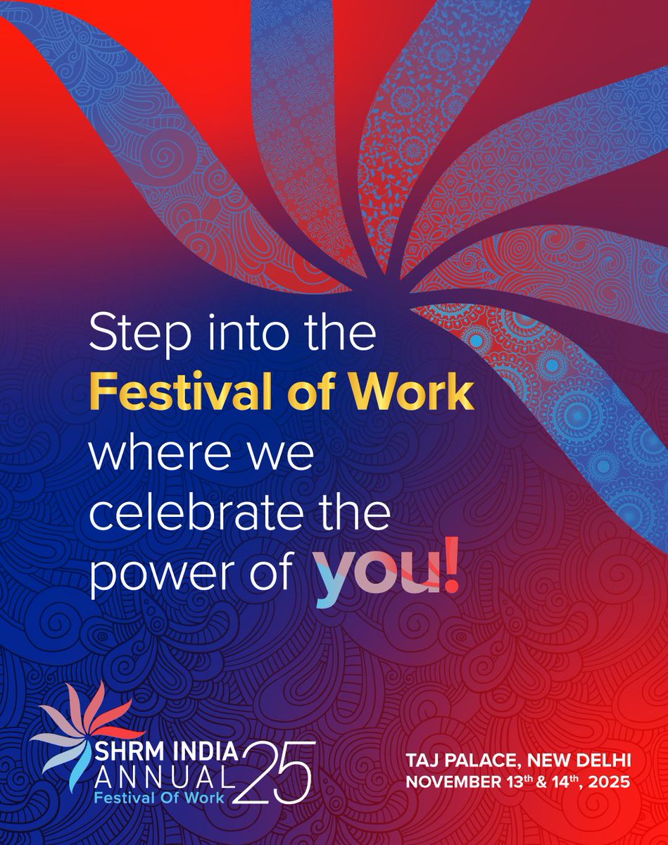SHRM India (@shrmindia) on Twitter photo 14 ๐๐๐๐ซ๐ฌ. ๐๐ข๐ฆ๐ข๐ญ๐ฅ๐๐ฌ๐ฌ ๐๐ฆ๐ฉ๐๐๐ญ. ๐๐ง๐ ๐๐๐ฅ๐๐๐ซ๐๐ญ๐ข๐จ๐ง ๐จ๐ ๐๐จ๐ฎ!
For over a decade, weโve witnessed the power of people to shape organizations, cultures, and futures. Behind every transformation, every story of growth, every bold shift in the world of 14 ๐๐๐๐ซ๐ฌ. ๐๐ข๐ฆ๐ข๐ญ๐ฅ๐๐ฌ๐ฌ ๐๐ฆ๐ฉ๐๐๐ญ. ๐๐ง๐ ๐๐๐ฅ๐๐๐ซ๐๐ญ๐ข๐จ๐ง ๐จ๐ ๐๐จ๐ฎ!
For over a decade, weโve witnessed the power of people to shape organizations, cultures, and futures. Behind every transformation, every story of growth, every bold shift in the world of