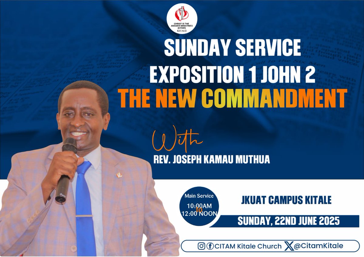 Welcome to church
#citamKitale