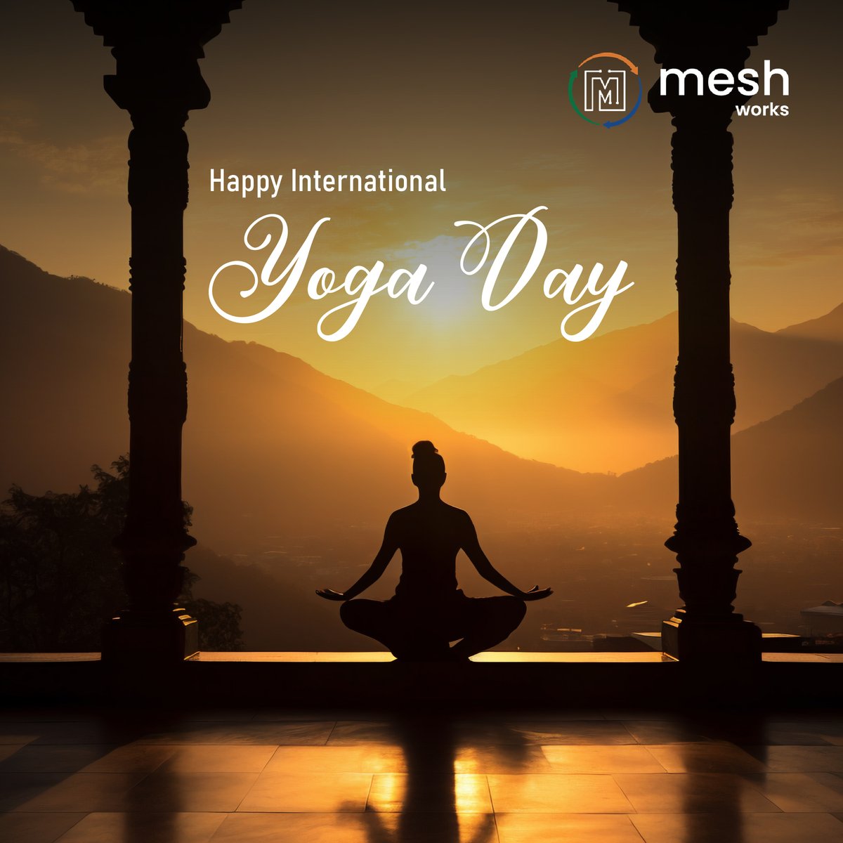 MESHsourcing's tweet image. At MESH Works, we believe innovation begins with inner balance.

This #InternationalYogaDay, let’s pause, stretch, and reconnect with ourselves and our purpose.
Wellness isn&apos;t a break from work, it&apos;s part of how we work. 

#MESHWorks #YogaForHumanity #Mindfulness #Yoga2025