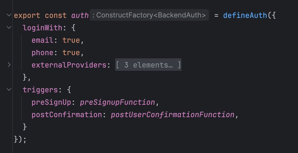 airon_tark's tweet image. AWS Amplify routine: Did you know in Gen2 you can add triggers like &quot;preSignUp&quot; or even use &quot;postConfirmation&quot; to create a user profile record in your DB 😎 #awsamplify #awsdev #typescript #backend #mobileai #tarklabs #airontark