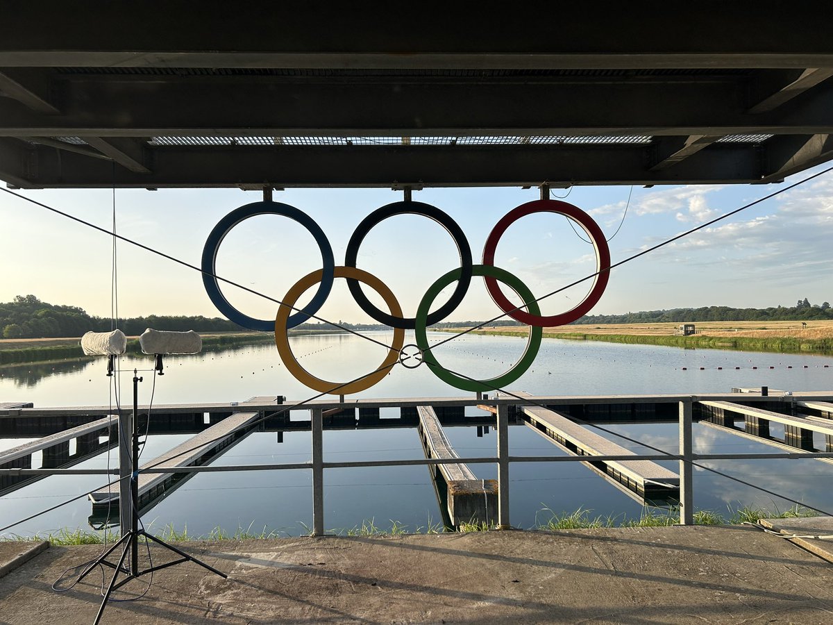 Morning all, Dorney Lake is ready for you.