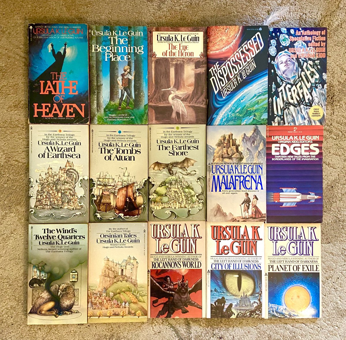 Ursula K. Le Guin
A Selection