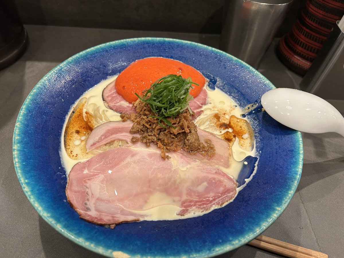 ngrkcl's tweet image. さすがの完成度、とうもろこしの冷たいラーメン。器まできっちり冷えていて完璧です。
#Ramen
#IDDM
#T1D 
#Afrobeats