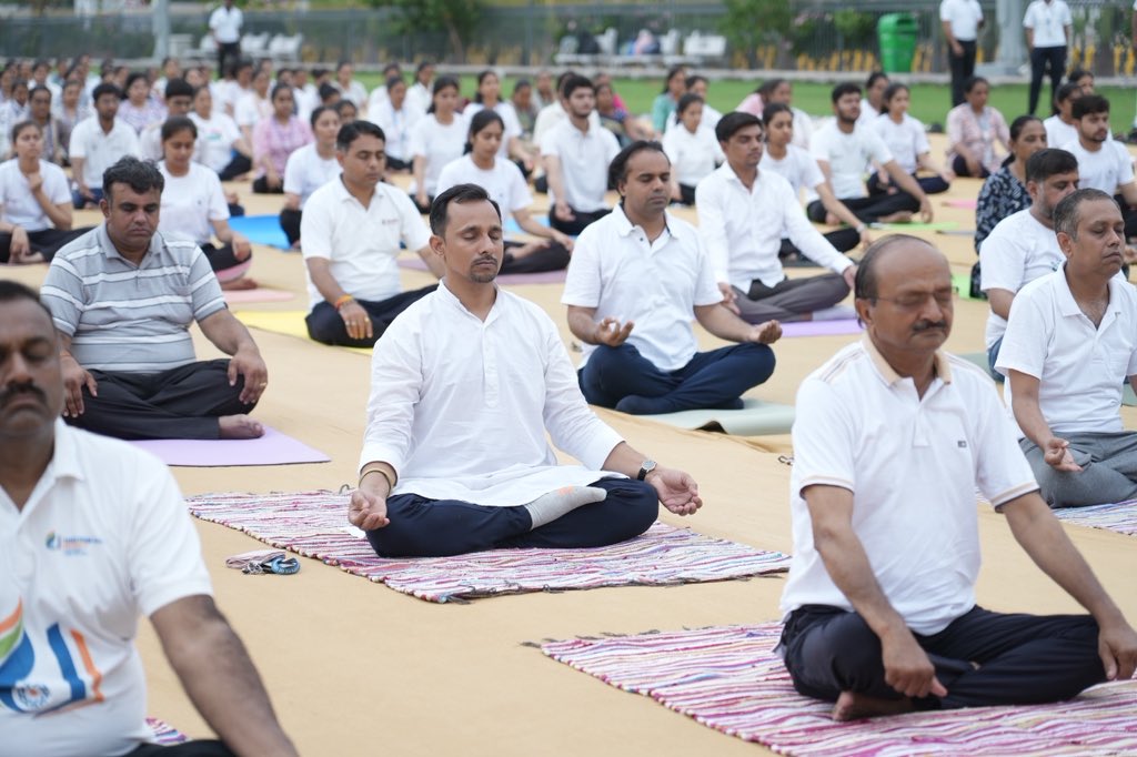 NSSRDAhmedabad (@nssrdahmedabad) on Twitter photo Celebration of International Day of Yoga at Sankalchand Patel University, Visnagar.
<a href="/_NSSIndia/">NSS India</a> <a href="/YASMinistry/">YAS Ministry</a> <a href="/mansukhmandviya/">Dr Mansukh Mandaviya</a> <a href="/khadseraksha/">Raksha Khadse</a> Celebration of International Day of Yoga at Sankalchand Patel University, Visnagar.
<a href="/_NSSIndia/">NSS India</a> <a href="/YASMinistry/">YAS Ministry</a> <a href="/mansukhmandviya/">Dr Mansukh Mandaviya</a> <a href="/khadseraksha/">Raksha Khadse</a>