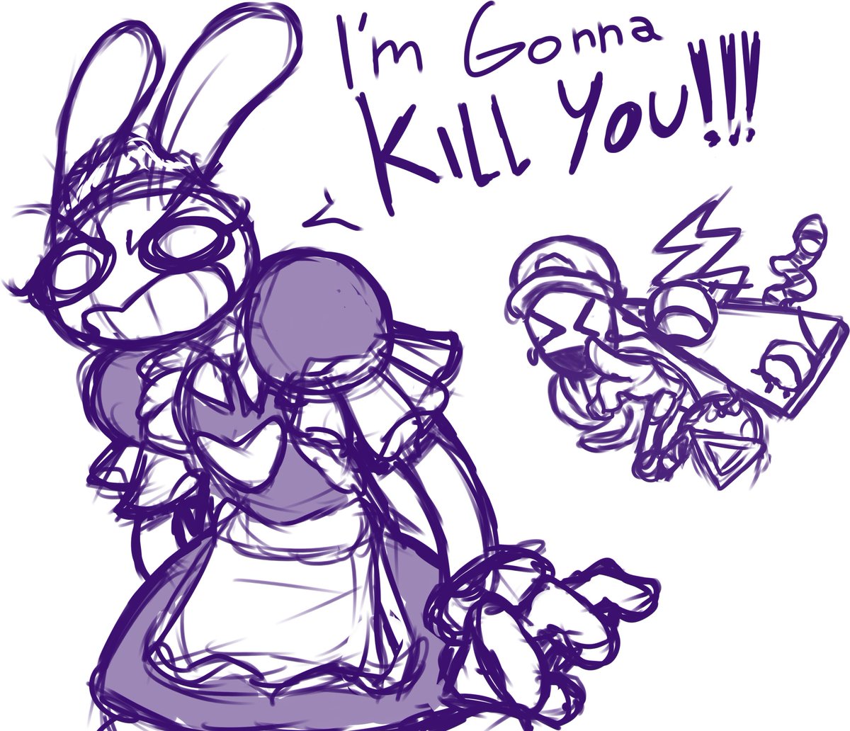 JMDrawls's tweet image. Jaxs Maid LOL
#JaxxPomni #jax #DigitalCircus #fanart #maid #maidjax #fypシ #purple #paintoolsai #meme #lol #newchapter #pomni
