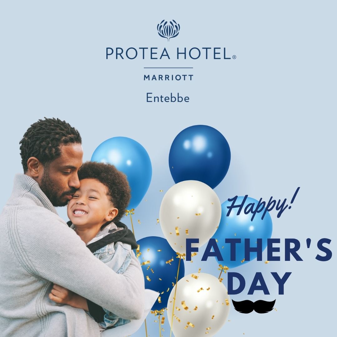 Happy Father’s Day!
Here’s to the heroes, the role models, the BBQ kings — the Dads!
Wishing all the amazing fathers a day filled with love, laughter, and lakeside joy.
With love,
 Protea Hotel Entebbe
#HappyFathersDay #ProteaEntebbe #CelebrateDad #DadsDay #LakesideLove