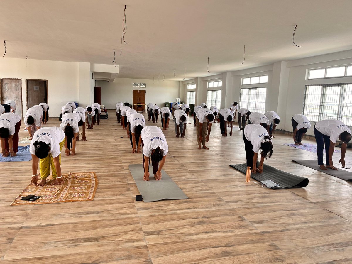 On the occasion of the International Day of Yoga, NERIWALM organized a guided yoga session at its campus, with enthusiastic participation from the Director, officials, staff, and students. The event was observed in alignment with this year’s theme.

#internationaldayofyoga2025