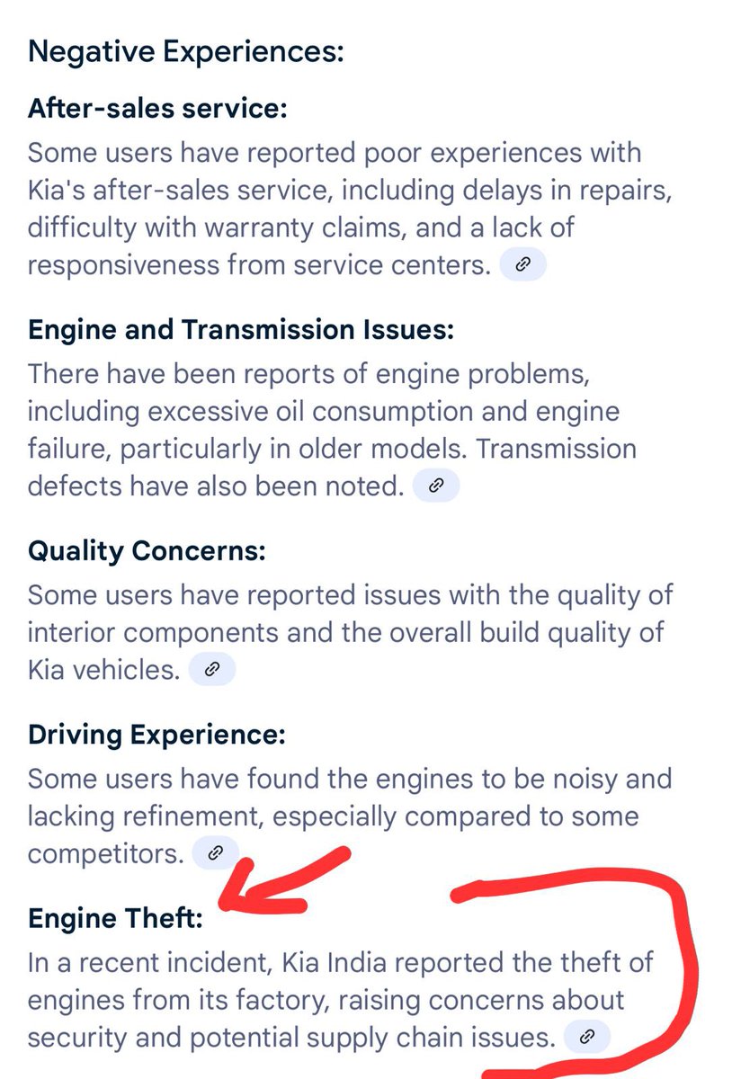 At Kia Service centre, many reported that their car engine got stolen &amp; replaced by old engines. 

#BoycottKia <a href="/KiaInd/">Kia India</a>