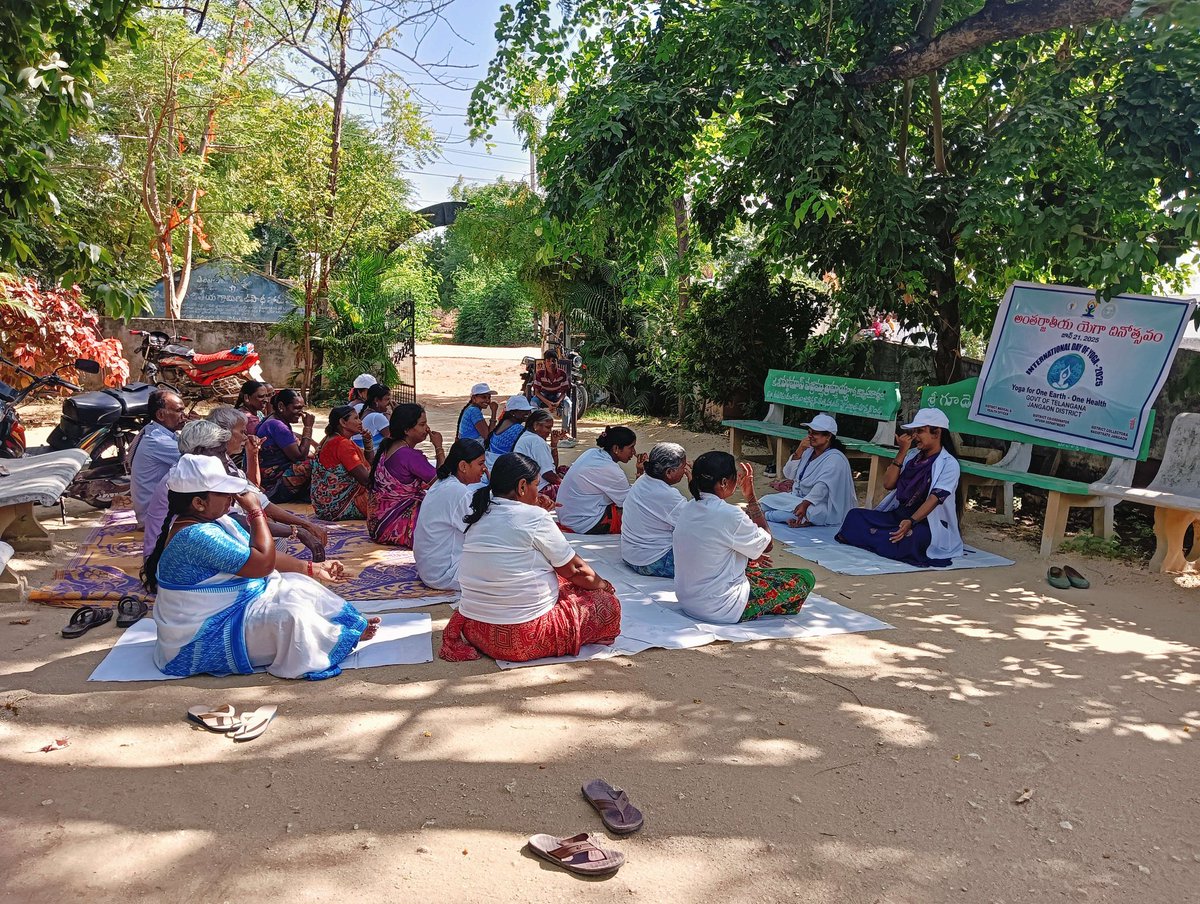 GabbetaHwc's tweet image. International day of Yoga @CHFW_NHMTG @MoHFW_INDIA @TelanganaHealth