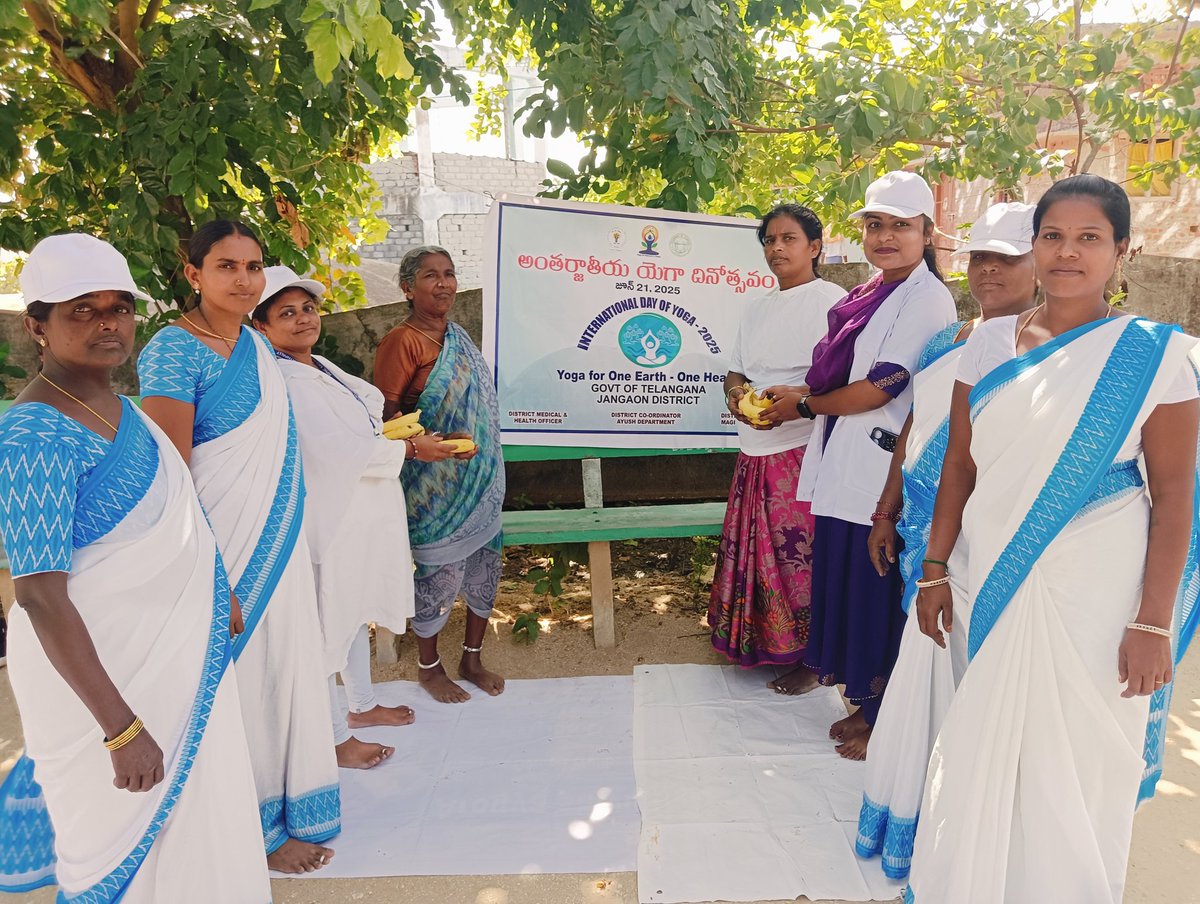 GabbetaHwc's tweet image. International day of Yoga @CHFW_NHMTG @MoHFW_INDIA @TelanganaHealth