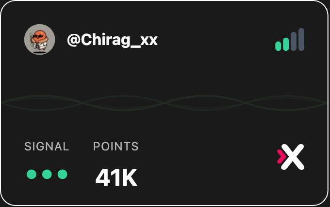 I woke up late for the party but got some points with boosts(Not many points, but honest work).

Phase 1 of <a href="/xeetdotai/">xeet</a> is over as of now.

You can still get points through referrals for new users.

If you haven't signed up yet, you can use my link: xeet.ai/boost/Chirag_xx.