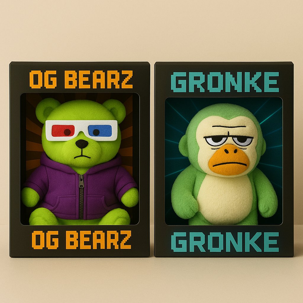 OgBearz's tweet image. GRONKE is coming soon, and BEARZ will be there, front row and ready 💚