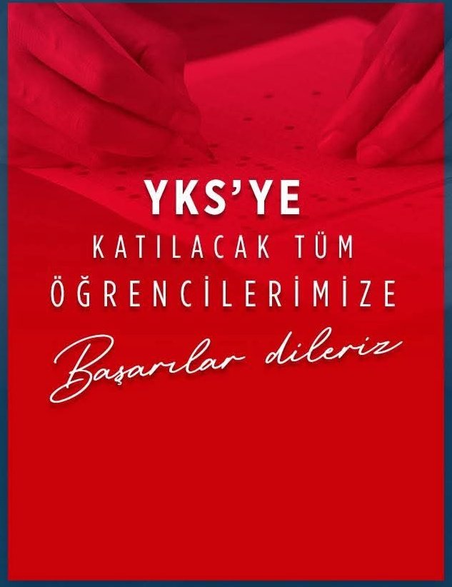 Yaşam size verilmiş boş bir filmdir. ...
Ara Güler

- Lütfen sessiz olun,
- Korna çalmayın,
- Yüksek Sesle Müzik Açmayın.
YKS'ye girecek gençlerimize Başarılar 🧿