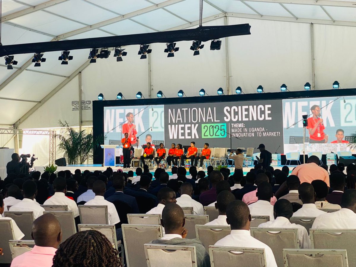 Arinaitwe Rugyendo🇺🇬 (@rugyendoquotes) on Twitter photo Dear comrades,
Join me to congratulate the nation on the mammoth National Science Week. Join me to thank the <a href="/STIsecretariat/">Science, Technology and Innovation Secretariat🇺🇬</a> for supporting us <a href="/YoungEngneersUG/">Young Engineers Uganda</a> to showcase our STEM Education activities and our mission to shape the mindsets of future Ugandan scientists #NSW2025 Dear comrades,
Join me to congratulate the nation on the mammoth National Science Week. Join me to thank the <a href="/STIsecretariat/">Science, Technology and Innovation Secretariat🇺🇬</a> for supporting us <a href="/YoungEngneersUG/">Young Engineers Uganda</a> to showcase our STEM Education activities and our mission to shape the mindsets of future Ugandan scientists #NSW2025