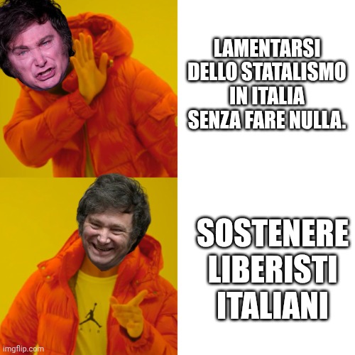 Riccardo Valentini (@val_ric_) on Twitter photo 📢 Invece di lamentarti, ogni giorno, sulla inesistenza di un vero movimento liberale per arginare statalismo e dirigismo, fai qualcosa di utile:
👉 sostieni <a href="/LiberistiItalia/">Liberisti Italiani</a> e fai girare questo appello.
L'alternativa, esiste. 
#nonesserecomplice #libertà 📢 Invece di lamentarti, ogni giorno, sulla inesistenza di un vero movimento liberale per arginare statalismo e dirigismo, fai qualcosa di utile:
👉 sostieni <a href="/LiberistiItalia/">Liberisti Italiani</a> e fai girare questo appello.
L'alternativa, esiste. 
#nonesserecomplice #libertà