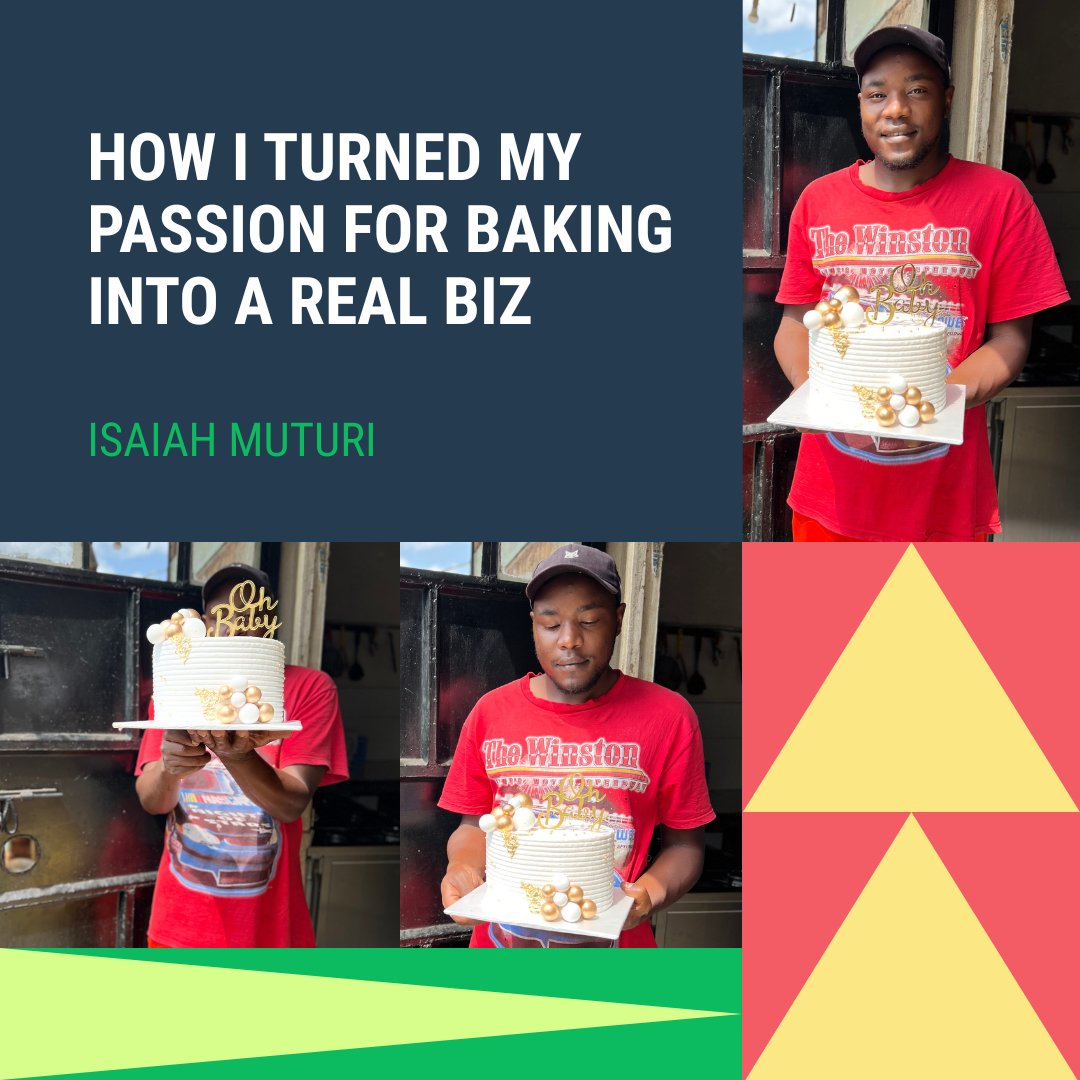 MESHLIFE254's tweet image. Niaje Fam! 🙌
This week on #BizOfTheWeek tuna feature Isaiah Muturi
Yeye ni self-taught home-baker🍰🎂
📍Ako Dandora.
🔗Click link ku-cheki vile ali-turn passion yake into a real biz!
mesh.life/app/viewarticl…
#CakeLovers #DessertKing #PassionToProfit #FromOvenToIncome #KenyanBaker