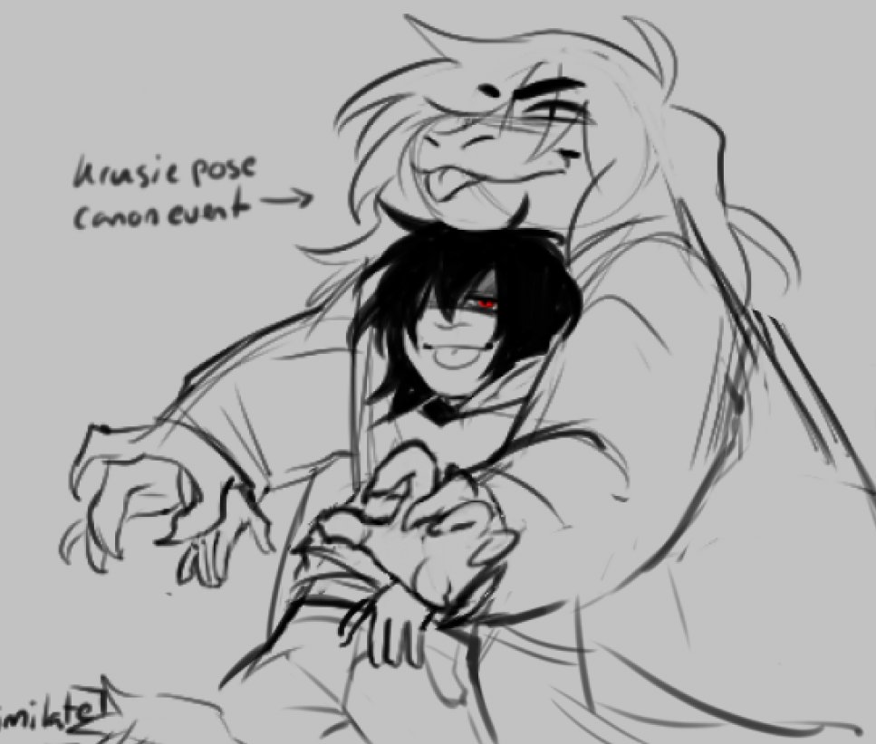 omelettecandy's tweet image. ❤️ Assimilate.
#krusielle #krusie #deltarune