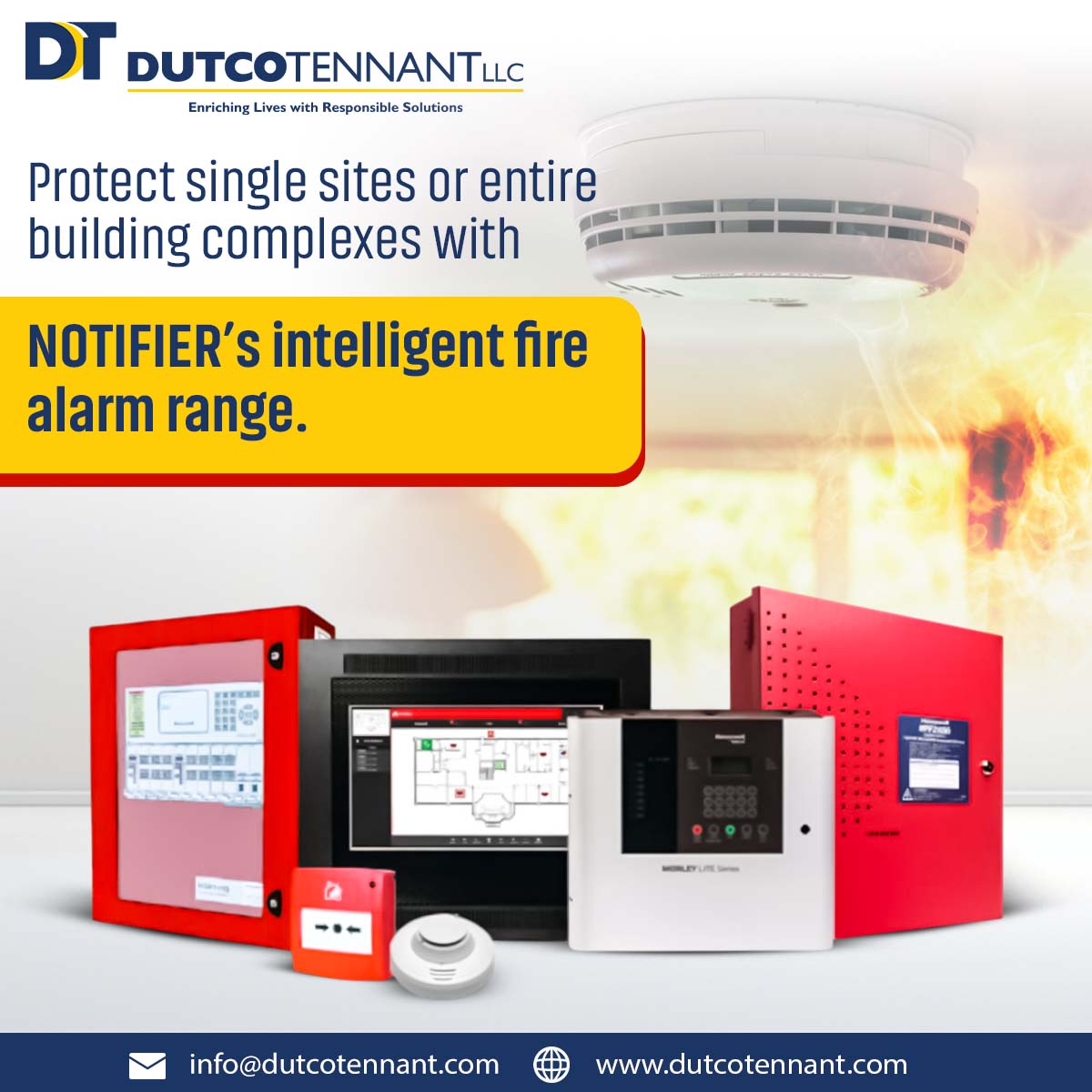 Dutco Tennant LLC (@dutcotennant) on Twitter photo Safeguard your critical infrastructure with NOTIFIER — the intelligent #firealarmsystem built for modern facilities.
Contact our team anytime at info@dutcotennant.com for further information.
#BuildingSafety #FireSafety #EmergencyPreparedness #SafetyFirst #DutcoTennantLLC Safeguard your critical infrastructure with NOTIFIER — the intelligent #firealarmsystem built for modern facilities.
Contact our team anytime at info@dutcotennant.com for further information.
#BuildingSafety #FireSafety #EmergencyPreparedness #SafetyFirst #DutcoTennantLLC
