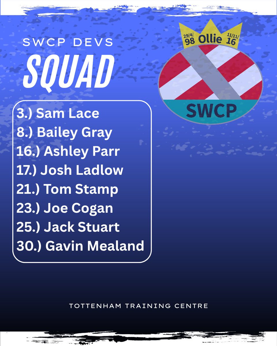 Spurs CP Super Cup: Group B

SWCP Dev Big Game.