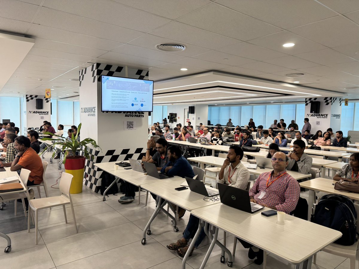 HydTechEvents's tweet image. We are at the @hydPython june meetup this morning, happening at the Advanced Auto Parts GCC #HyderabadTechEvents