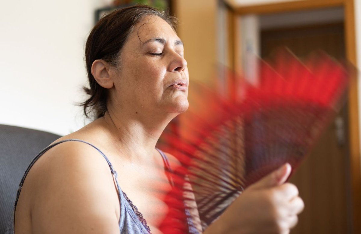 « Je dois me rafraîchir en permanence » : face aux canicules, les femmes ménopausées en première ligne dlvr.it/TLTS7f