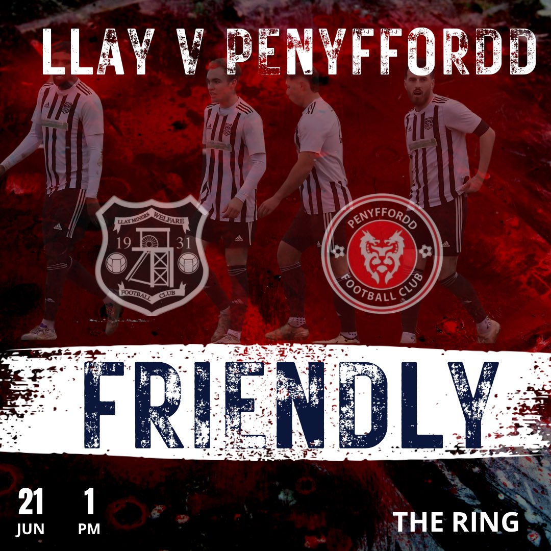 ⚽ 𝙈𝙖𝙩𝙘𝙝𝙙𝙖𝙮 𝙄𝙣𝙛𝙤

🆚 Penyffordd
📍 The Ring, LL12 0TH
🕐 KO: 1PM
🎟️ Free entry

⚫️⚪️⚫️⚪️

#NewEra #UpTheWelly #FromTheDepthsWeRise