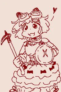 ちかごろのらくがき1 しいたけシールド