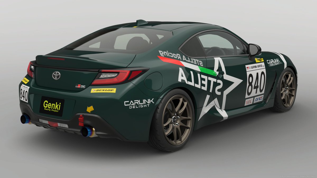 GenkiRacingProject（ステラレーシング）より、GR86/BRZ cupに出場した