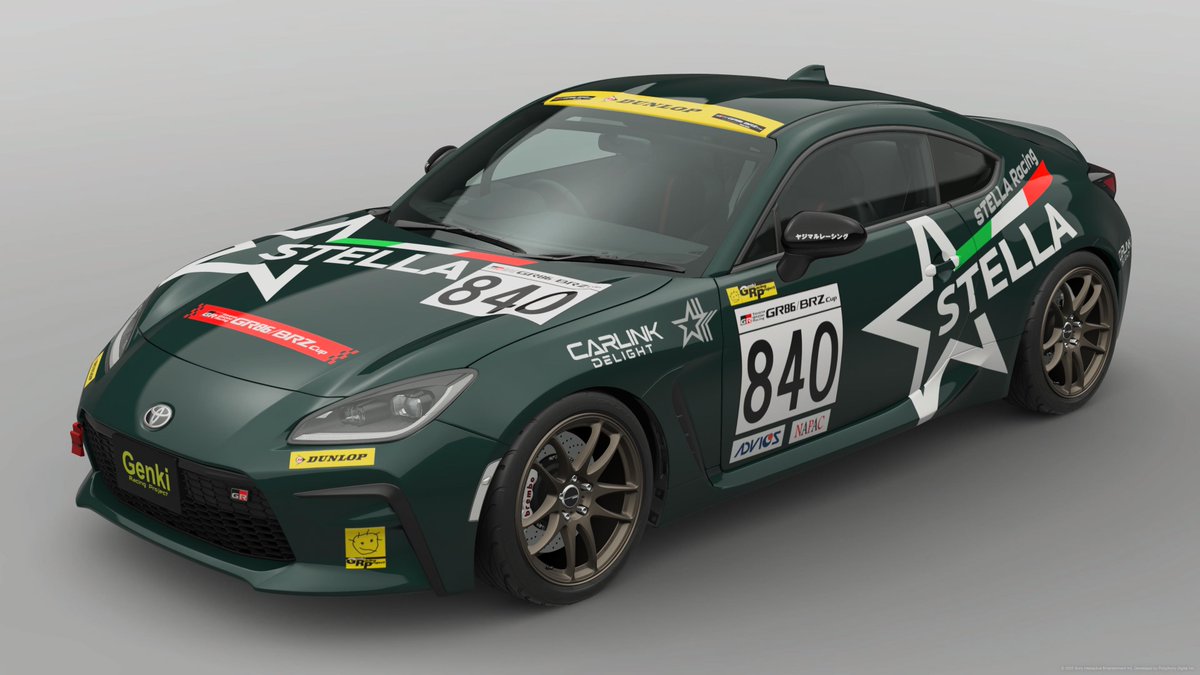 GenkiRacingProject（ステラレーシング）より、GR86/BRZ cupに出場した