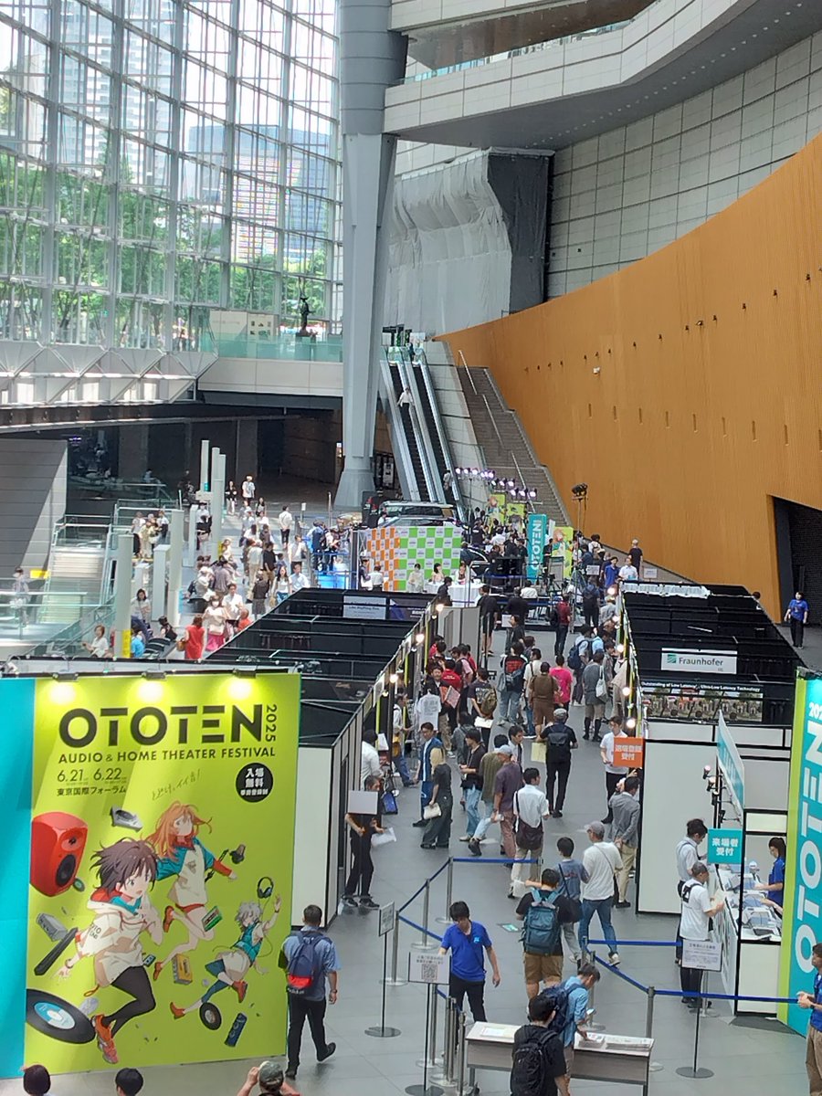 kaitaudio's tweet photo. OTOTEN2025！！！！
どのブースも非常に興味深く、良い音に溢れる一日でした！ https://t.co/b0Zd9gWGdr