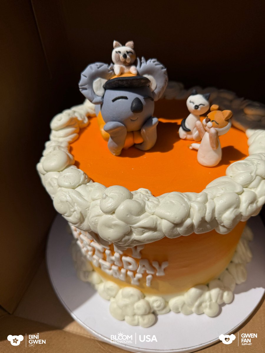 Gwen’s Birthday Cake #1 🧡 HAPPY BIRTHDAY GWENY BOO!

In collaboration with <a href="/BiniGwenOFC/">BINI GWEN OFC</a> and <a href="/gwenfansupport/">Fan Support of Bini Gwen</a> 

BINIVERSE HEATS UP SEATTLE

#BINIverseWorldTour2025
#BINIverseSeattle #BINI
