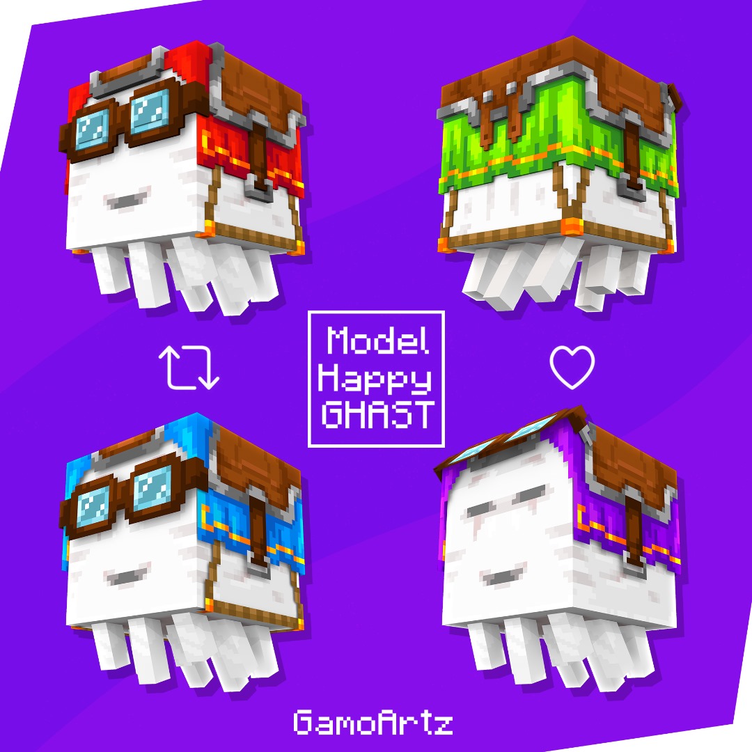 Happy Ghast Modelo (Cinema 4D)
❤️+🔄?
mediafire.com/file/11mag4r11…