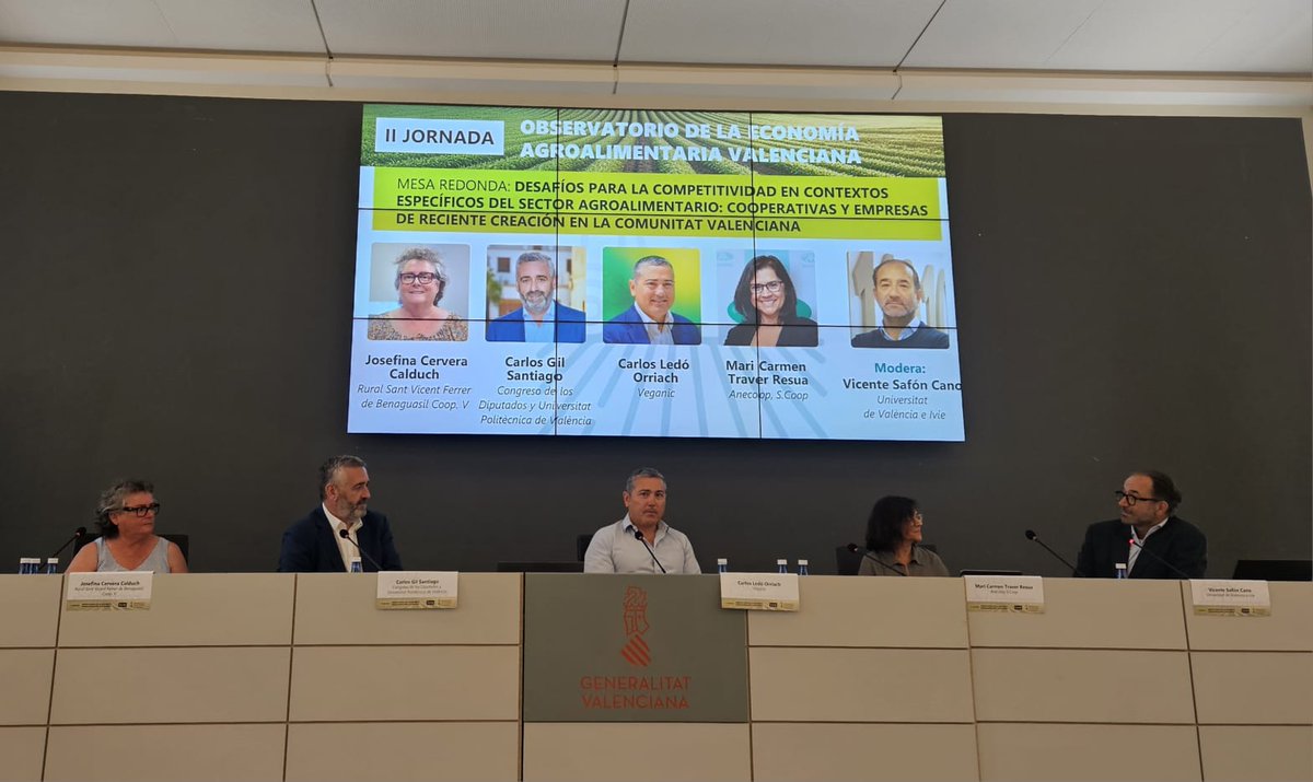 CValencianos's tweet image. Una interesante jornada la que vivimos ayer. II Jornada Observatorio de la economía agroalimentaria valenciana. El sector citrícola es una pieza clave e indiscutible @Valencianos @GVAagricultura