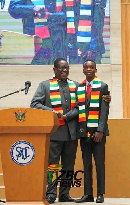 Grateful to our President <a href="/edmnangagwa/">President of Zimbabwe</a> for digitally empowering 360 Junior Parliamentarians with tablets and Starlink connectivity for their schools nationwide.  
  
These young leaders will again undergo AI and cybersecurity training equipping them to drive Zimbabwe’s digital