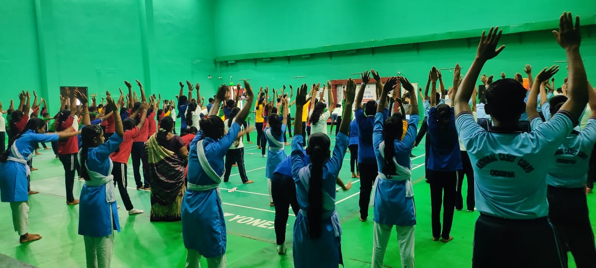 BalugaonNac's tweet photo. International Yoga Day organized today at Multi Purpose Indoor Stadium Balugaon. Chairperson Chilika Block, BDO Chilika, Vice-Chairman Councilor EO Balugaon NAC, office staffs, HM &amp; Students from various school have participated
@DMKhordha @CMO_Odisha @HUDDeptOdisha @DUDA_Khordha https://t.co/9dfS3iZonK