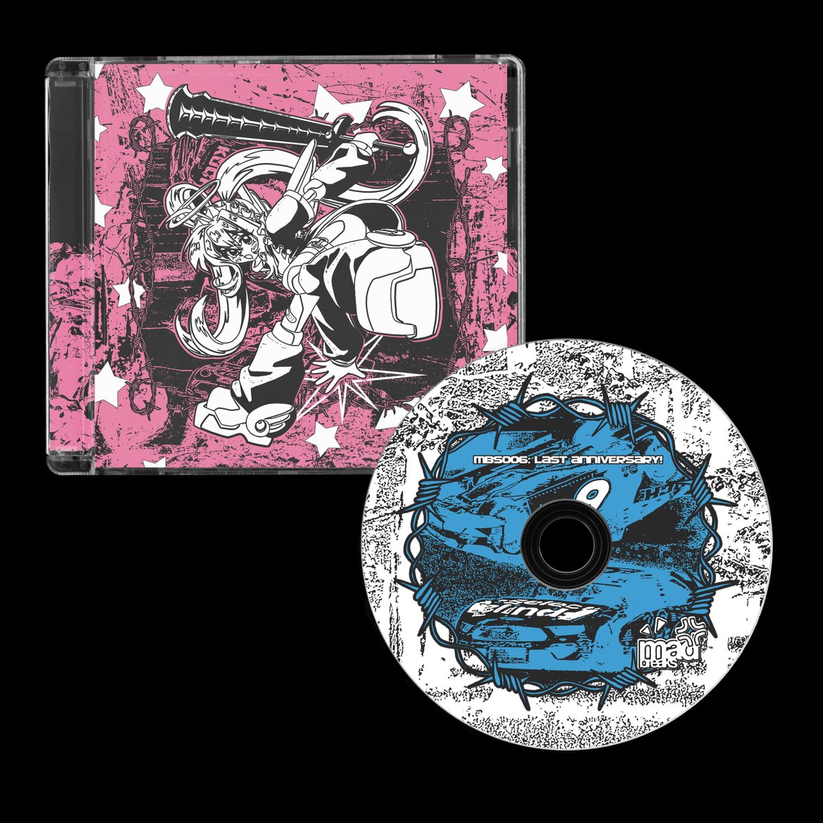 madbreakss's tweet image. Insanely happy to release our LAST solo compilation on Friday at 12 PM (Mexico City Time)
"MBS006: Last Anniversary!" available on limited edition CD featuring 23 tracks & 25 artists
Additionally a soccer jersey, our first book, reprints and more on Bandcamp ONLY! 🥳