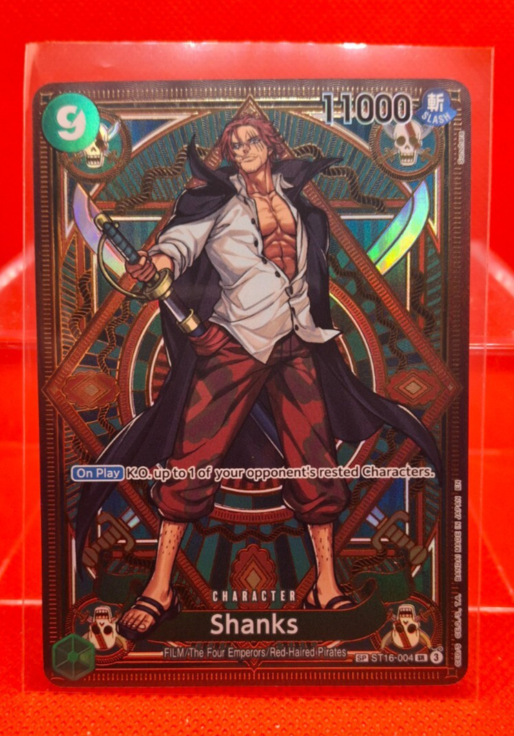🔥 Shanks ST16-004 (SP) *A Fist of Divine Speed* One Piece (Super Rare) *Special*
ebay.com/itm/1466490329…
#Ad #eBay #Auction #TCG #TradingCards