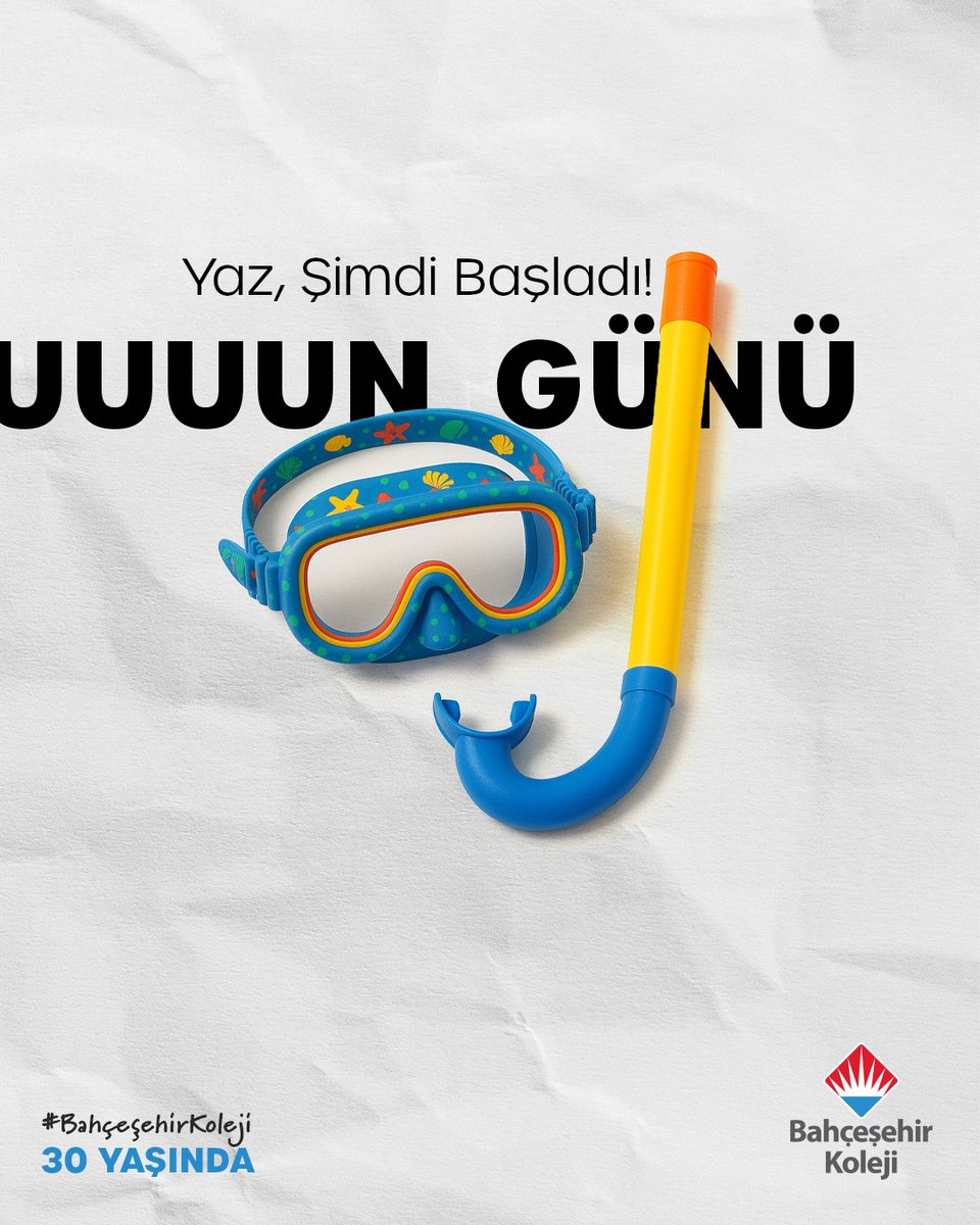 Bugün yılın en uzun günü.🌞

Zaman biraz yavaş, güneş biraz daha uzun.

Yaz başlıyor, hazır mısın?🏖️

#BahçeşehirKoleji