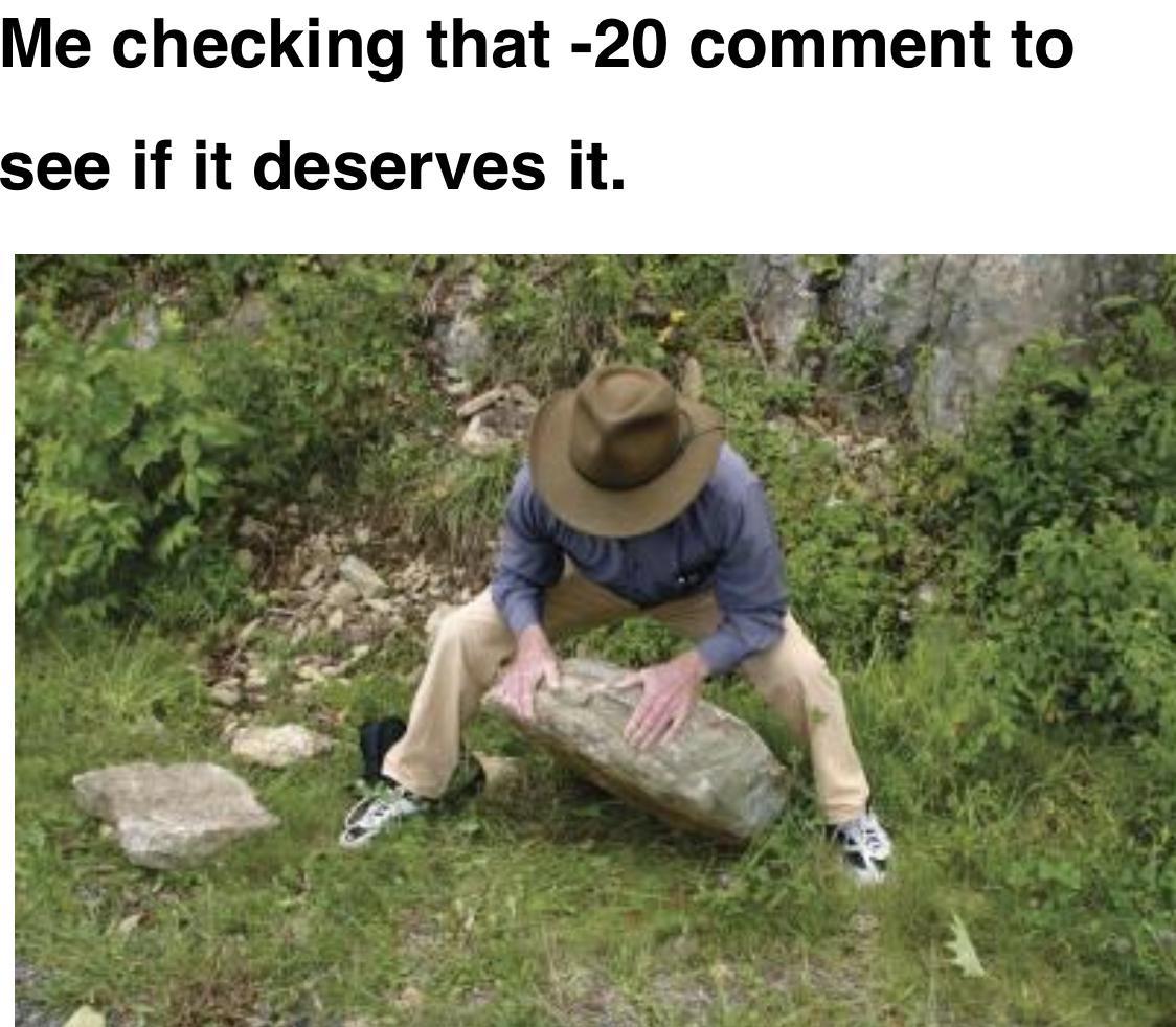 Some comments are buried for a reason…
