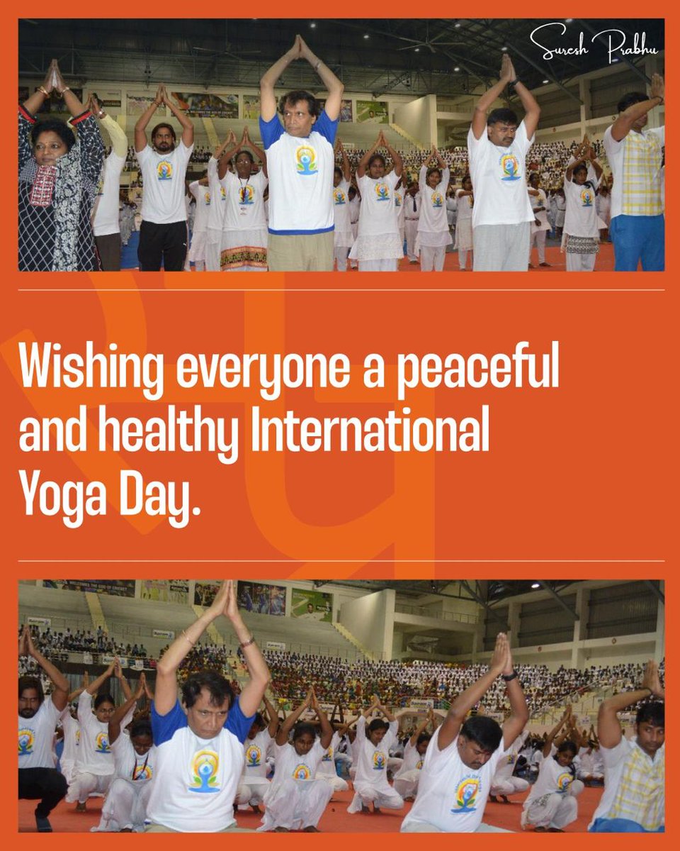 Yoga, India’s timeless gift to the world, is a path to inner peace, balance, and holistic well-being. Let us continue to embrace this ancient practice for a healthier body, focused mind, and united world.
#InternationalYogaDay #YogaForHumanity