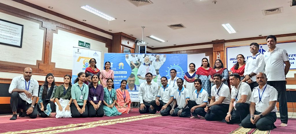 വിശ്വമാനവികതയ്ക്കും ആരോഗ്യത്തിനും ഭാരത്തിന്റെ സംഭാവനയായ യോഗ യുടെ പ്രചാരണത്തിനു വേണ്ടി അന്താരാഷ്ട്ര യോഗ ദിനത്തിൽ ഡയറക്ടറുടെ നേതൃത്വത്തിൽ പരിശീലന പരിപാടികൾ സംഘടിപ്പിച്ചു.എല്ലാ വിഭാഗം ജീവനക്കാരും പങ്കെടുത്തു.യോഗാചാര്യൻ Dr V. T. രവി പരിശീലനം നൽകി .
