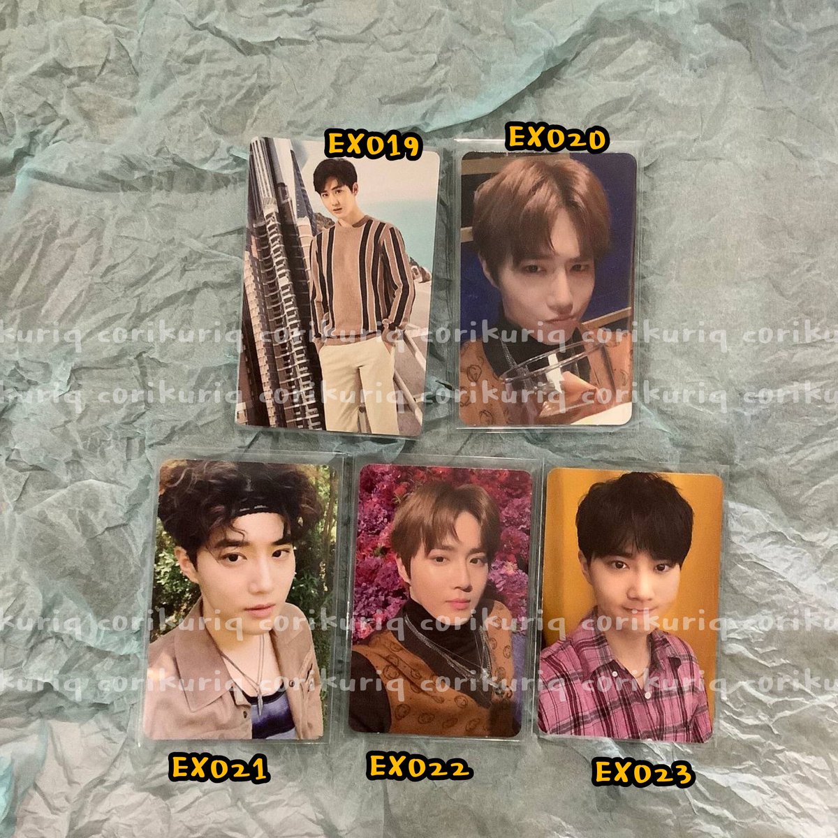selling exo pcs‼️| ia due to acads tweet media