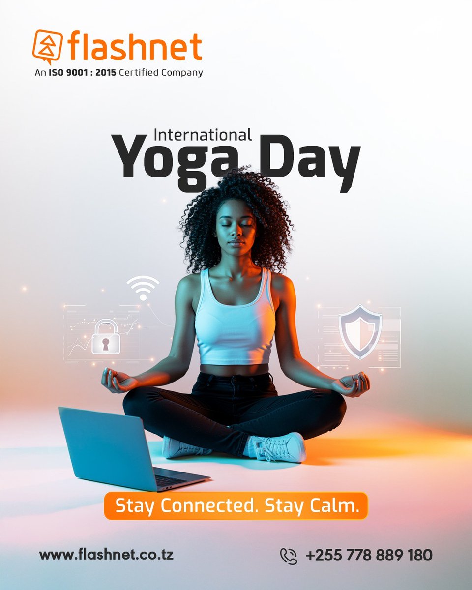 flashnet_tz's tweet image. Celebrate International Yoga Day with a magical Sunrise Yoga experience like no other.
Balance your body, calm your mind, and energize your spirit.
— Team Flashnet

#Tanzania #Flashnet #flashnetTanzania #proudlyTanzania #YogaDay #MindfulLiving #InternationalYogaDay #StayConnected