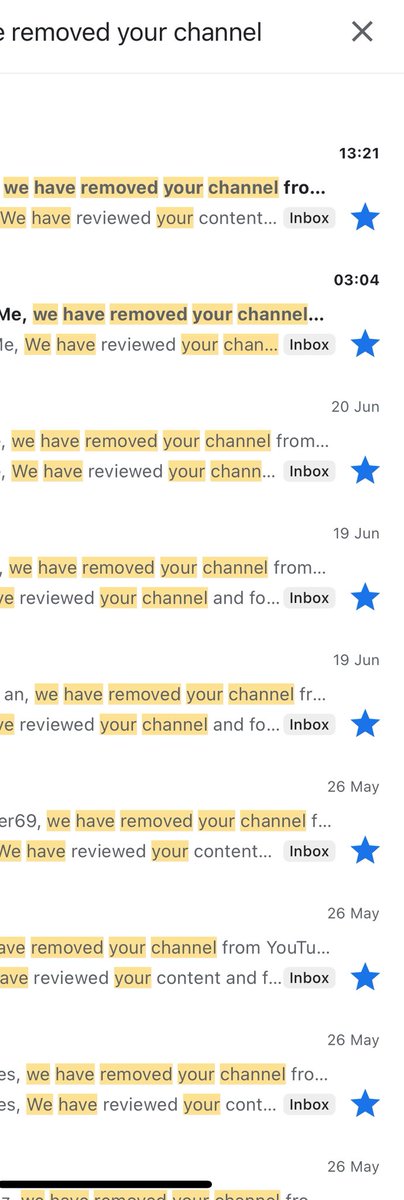 Zen (@ftwbored) on Twitter photo There’s a wave ban getting rid of inactive channels or whatever I get it but to remove 5 of my active channels that’s my main income and have never violated any guidelines that YouTube said I did is just insane
I’m just a guy trying to make a living bruh😭😭😭 <a href="/TeamYouTube/">TeamYouTube</a> There’s a wave ban getting rid of inactive channels or whatever I get it but to remove 5 of my active channels that’s my main income and have never violated any guidelines that YouTube said I did is just insane
I’m just a guy trying to make a living bruh😭😭😭 <a href="/TeamYouTube/">TeamYouTube</a>