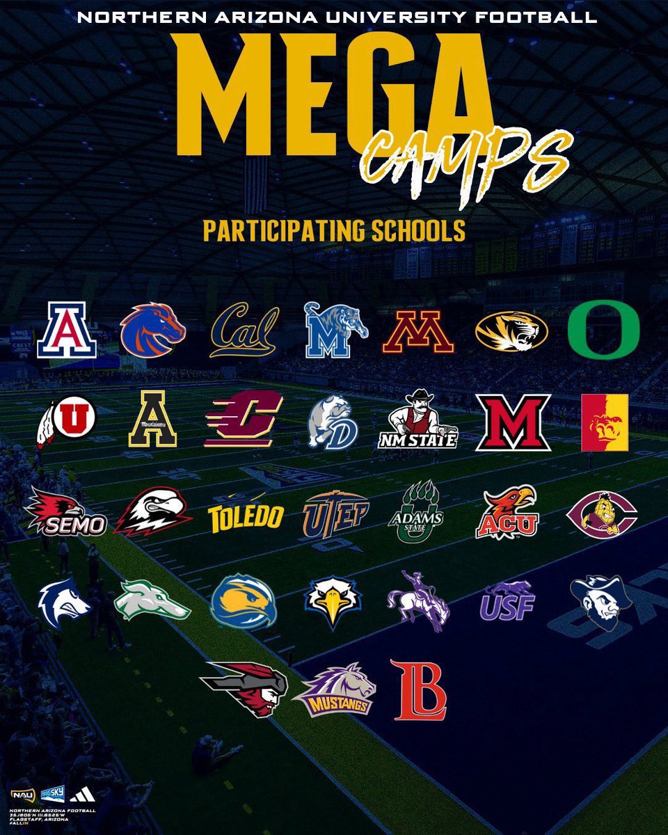 Wyatt Tollefson (@wyattjtolly) on Twitter photo Excited to go up to the <a href="/NAU_Football/">NAU Football</a> Mega camp tomorrow. Looking forward to competing and showcasing my skills! #earnit #outworkeveryone
<a href="/MyRecruits_/">My Recruits</a> <a href="/CoachPerrone/">Coach Perrone (My Recruits)</a> <a href="/CoachA_Johnson/">Andrew Johnson</a> <a href="/Tolly761/">Coach Tollefson</a> <a href="/MauriLeBlanc/">Mauri LeBlanc</a> <a href="/tfitzke90/">Tom Fitzke</a> <a href="/gridironarizona/">Gridiron Arizona</a> <a href="/BJMedia1/">BJ Media</a> <a href="/gavinlutman18/">Coach Gavin Lutman</a> <a href="/CoachTerryHoran/">Terry Horan</a> Excited to go up to the <a href="/NAU_Football/">NAU Football</a> Mega camp tomorrow. Looking forward to competing and showcasing my skills! #earnit #outworkeveryone
<a href="/MyRecruits_/">My Recruits</a> <a href="/CoachPerrone/">Coach Perrone (My Recruits)</a> <a href="/CoachA_Johnson/">Andrew Johnson</a> <a href="/Tolly761/">Coach Tollefson</a> <a href="/MauriLeBlanc/">Mauri LeBlanc</a> <a href="/tfitzke90/">Tom Fitzke</a> <a href="/gridironarizona/">Gridiron Arizona</a> <a href="/BJMedia1/">BJ Media</a> <a href="/gavinlutman18/">Coach Gavin Lutman</a> <a href="/CoachTerryHoran/">Terry Horan</a>
