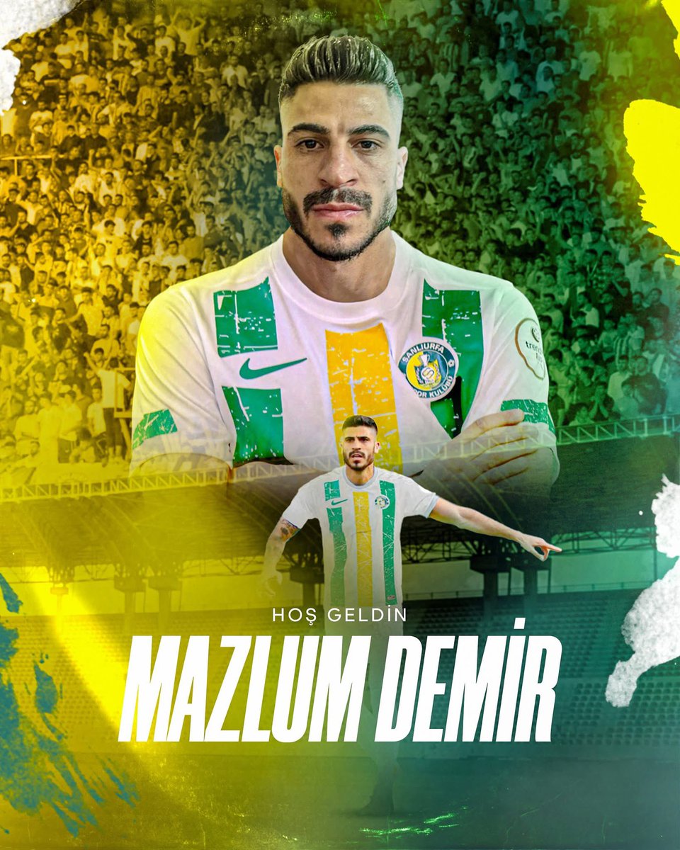 Şanlıurfaspor Mazlum Demir ile 1 yıllık sözleşme imzaladı.